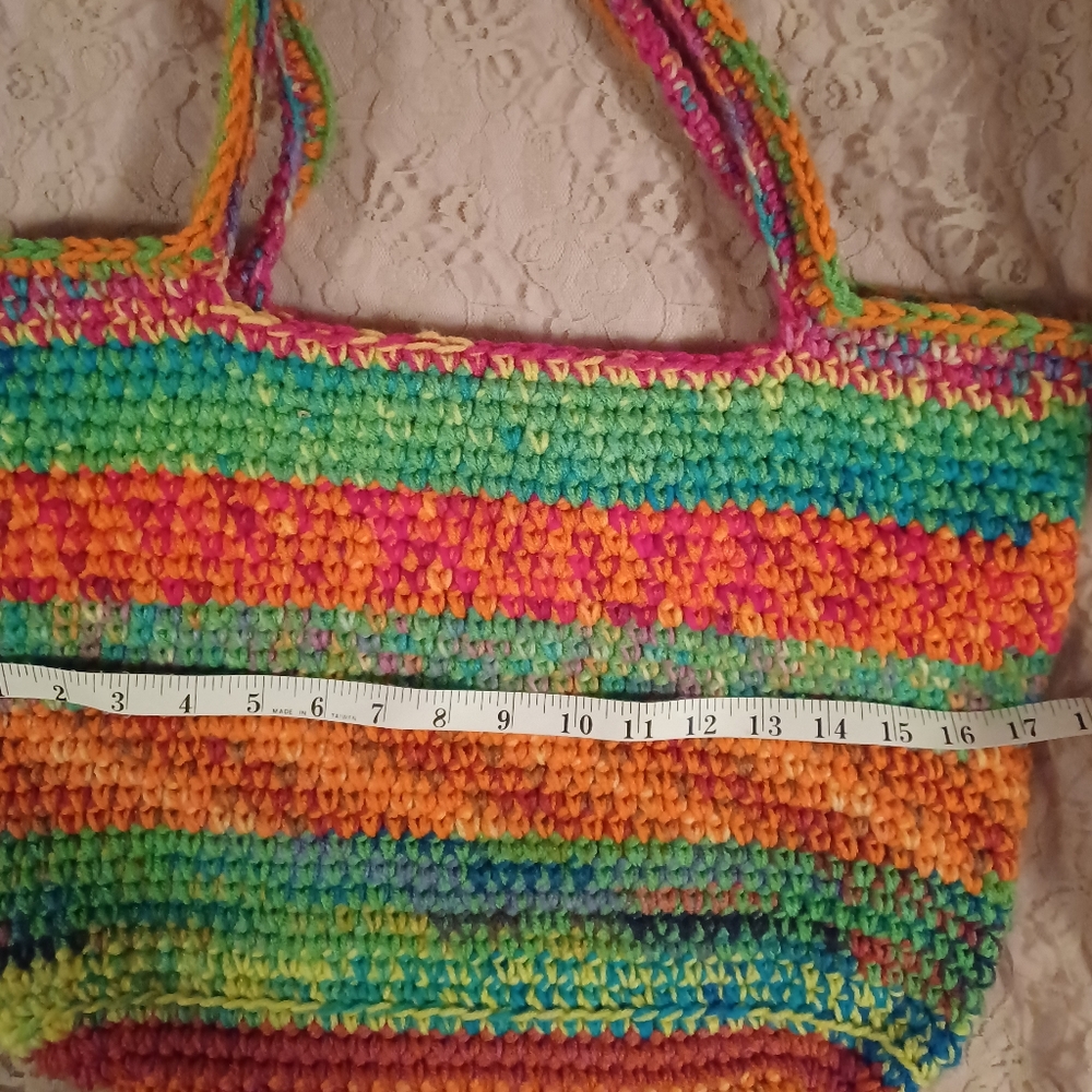 Crocheted bag